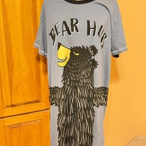 Lazy one bear hug sleep shirt